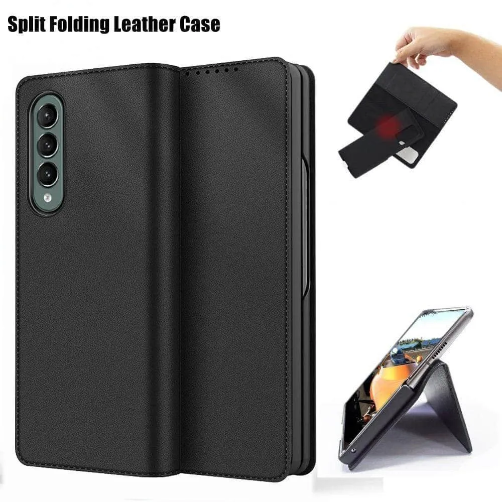 Galaxy Z Fold 3 5G Magnetic Flip Wallet Case