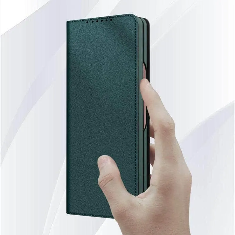 Galaxy Z Fold 3 5G Magnetic Flip Wallet Case