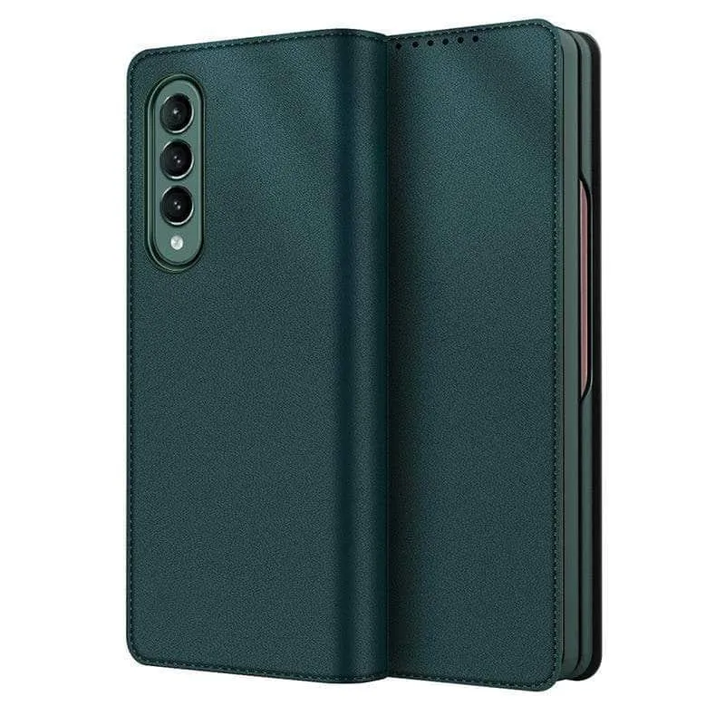 Galaxy Z Fold 3 5G Magnetic Flip Wallet Case