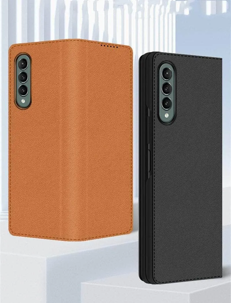 Galaxy Z Fold 3 5G Magnetic Flip Wallet Case
