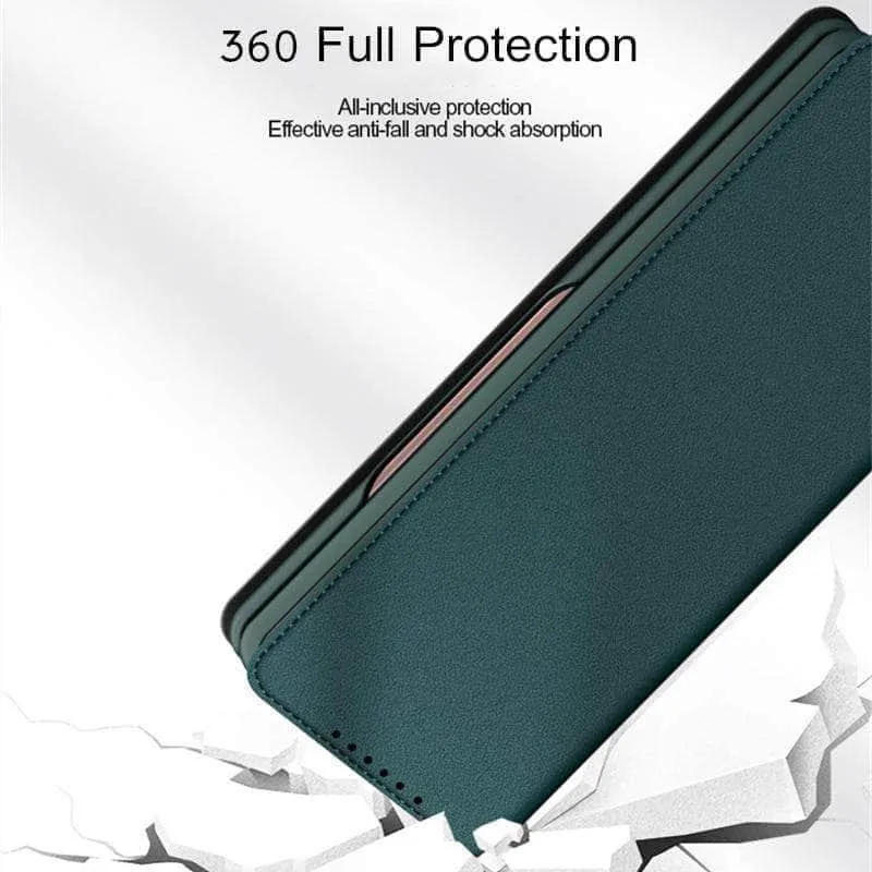 Galaxy Z Fold 3 5G Magnetic Flip Wallet Case