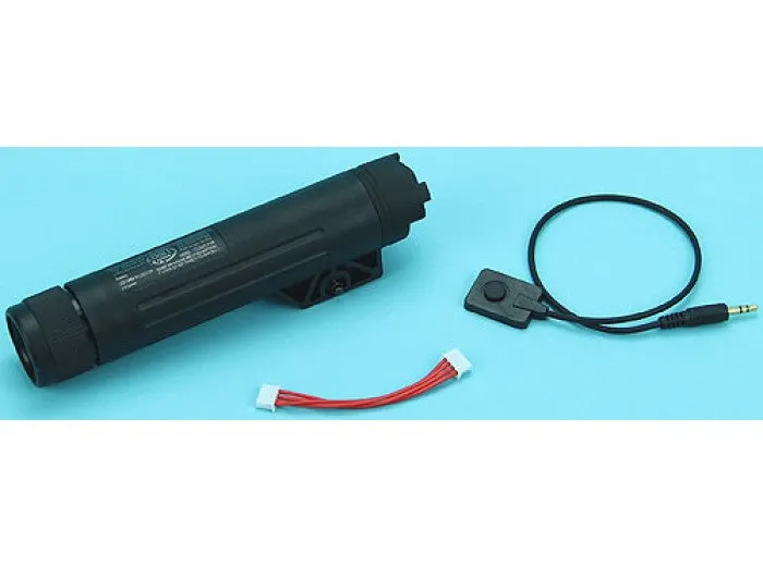 G&P 11.1V 1200mAh 20C AEG Power Bank w/ 240Lm LED (Black)
