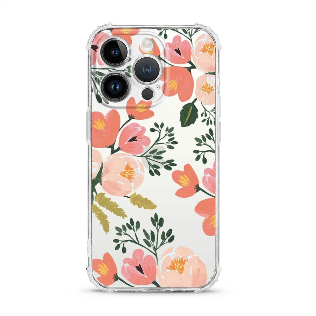 Garden Flowers - Protective Anti-Knock Mobile Phone Case