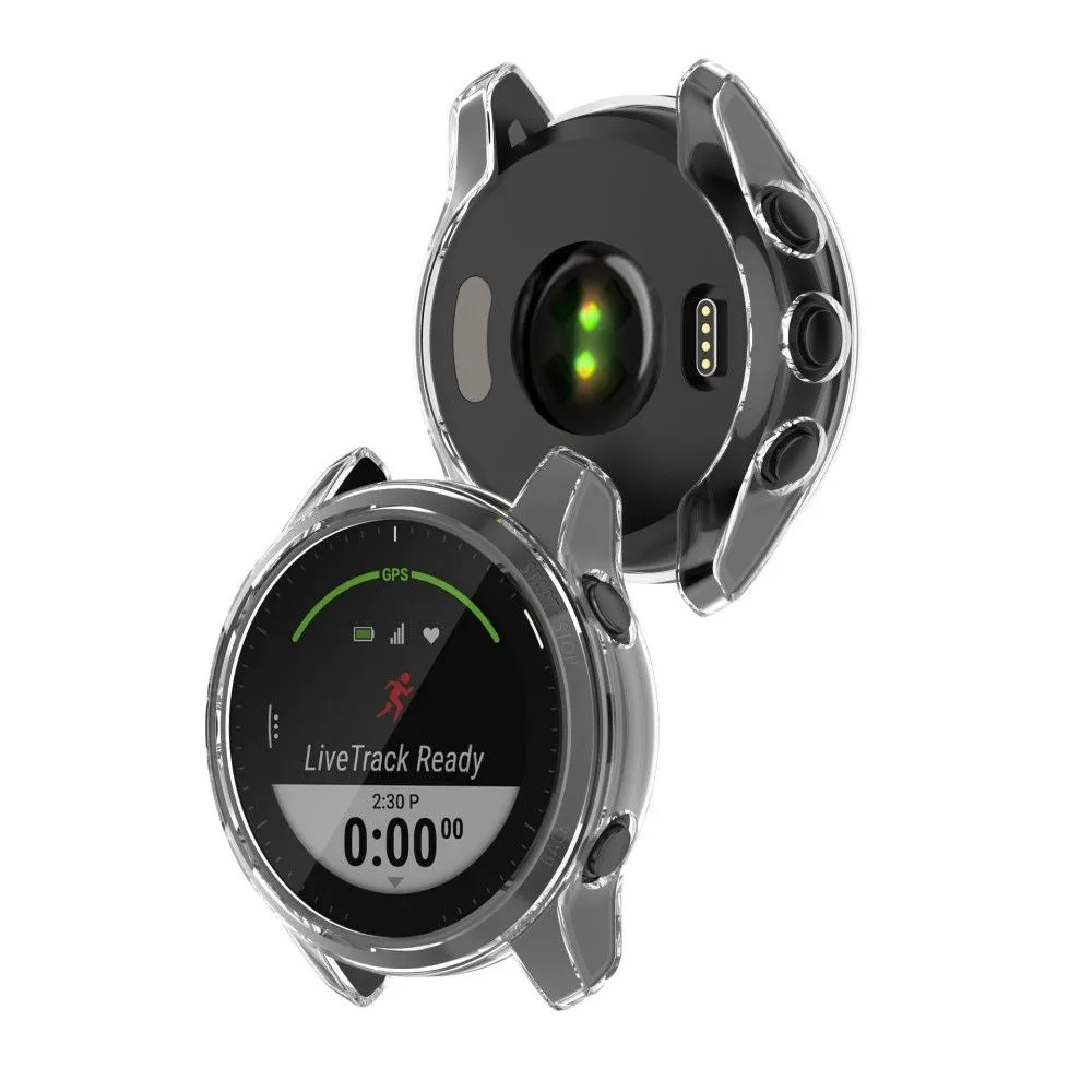 Garmin Forerunner 945 clear TPU cover - Transparent White