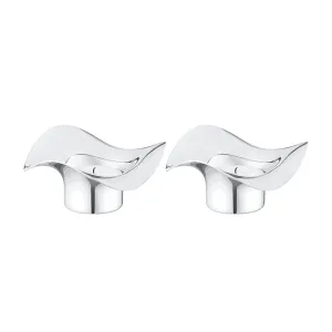 Georg Jensen Cobra Tealights Holder (Set of 2)