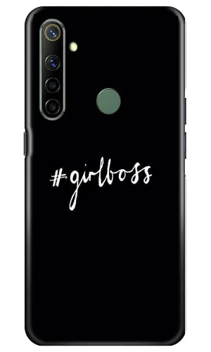 #GirlBoss Mobile Back Case for Realme Narzo 10 (Design - 266)