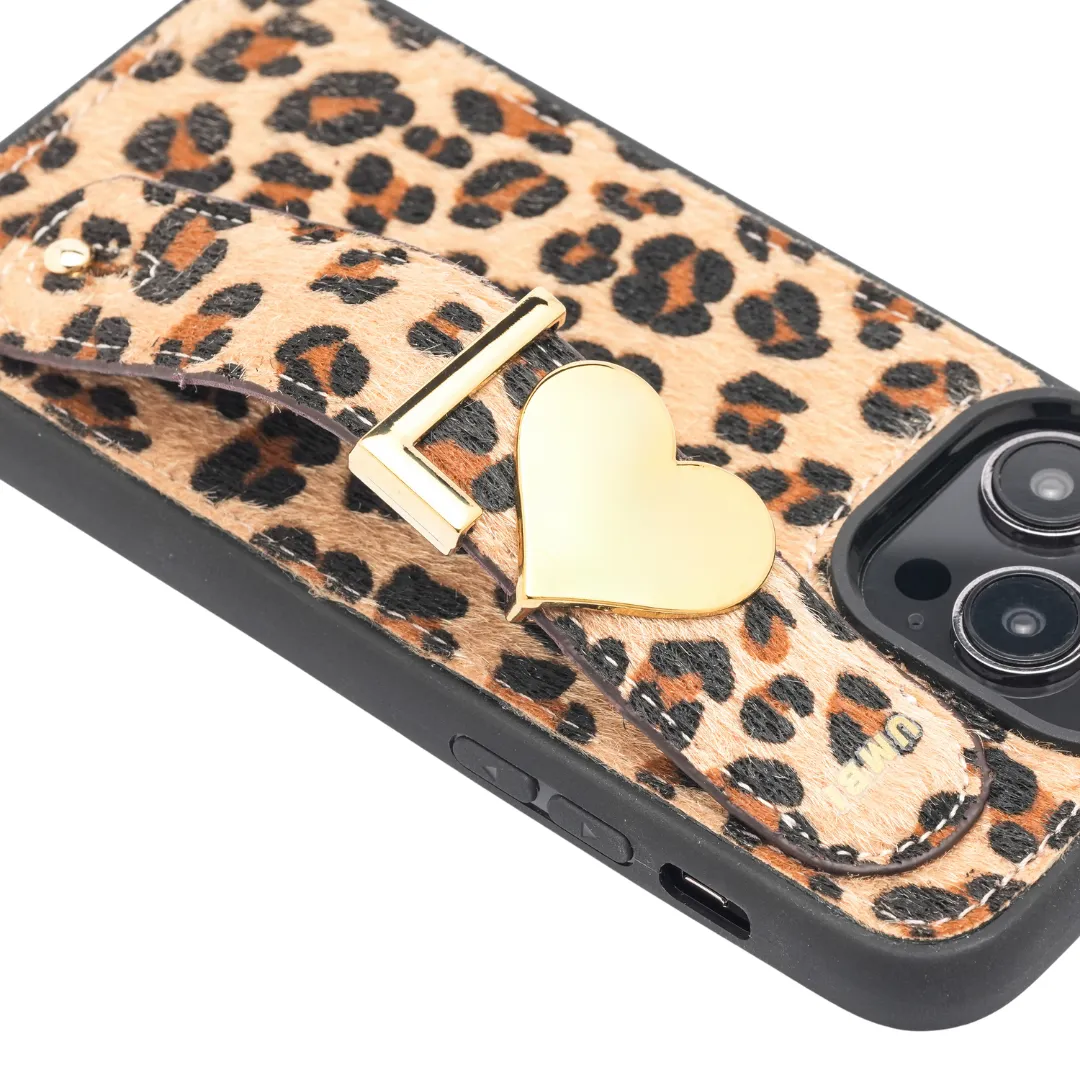 GLAM. Personalized iPhone Case - Cheetah / Gold