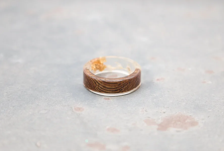 Glass Wood Ring | 4 Styles