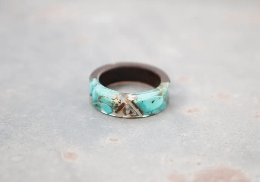 Glass Wood Ring | 4 Styles