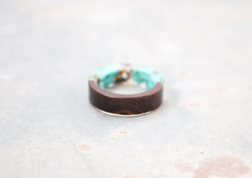 Glass Wood Ring | 4 Styles