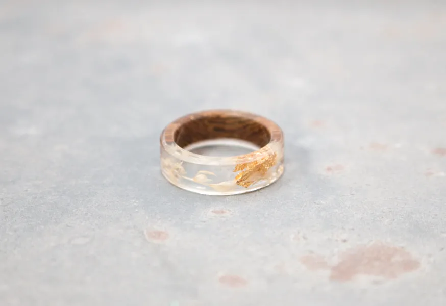 Glass Wood Ring | 4 Styles