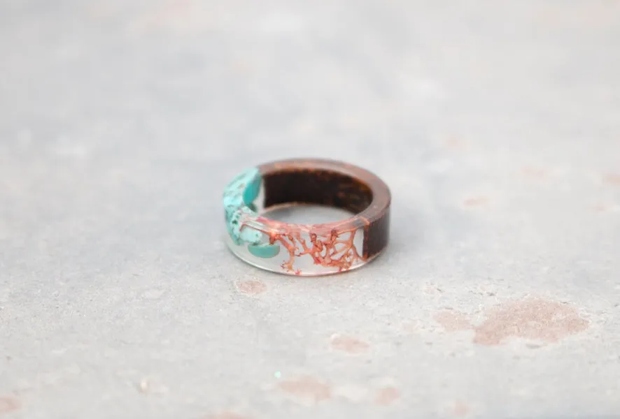 Glass Wood Ring | 4 Styles