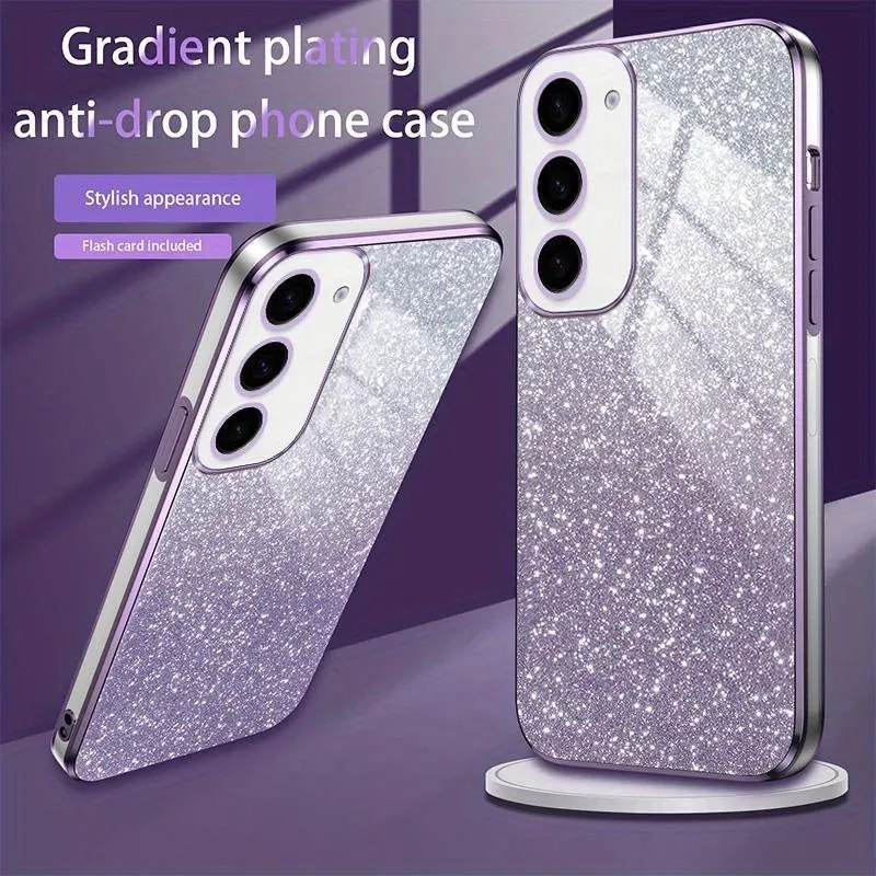 Glitter Silicone Case Stylish Protection for Samsung Galaxy