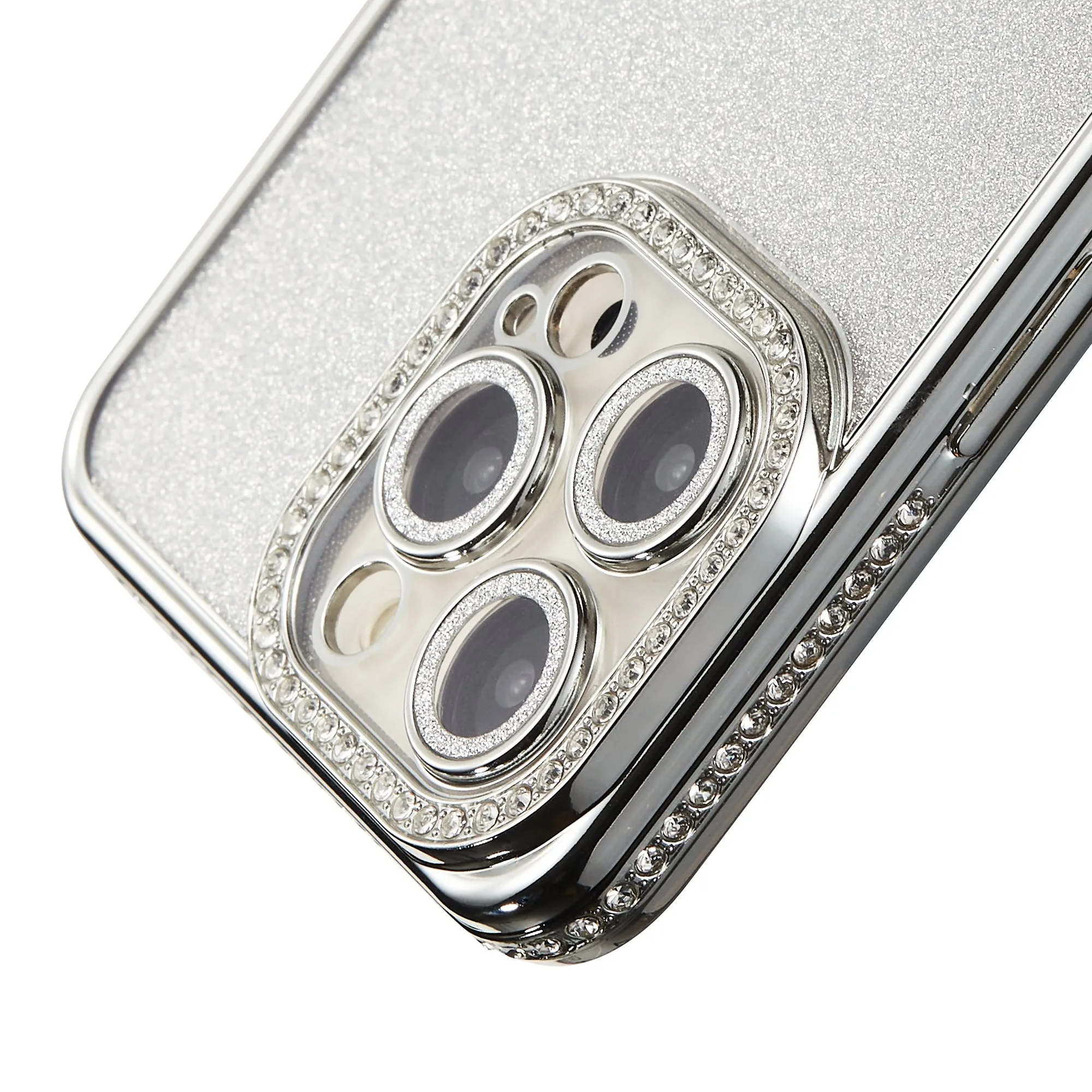 Glitter Silver Phone Case