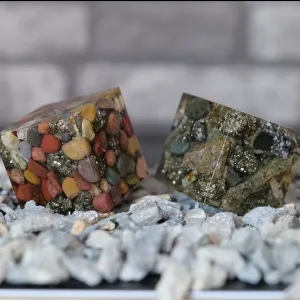 Gold Ore Epoxy Cube Kit