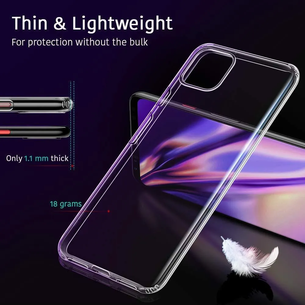 Google Pixel 4 Silicone Gel Ultra Slim Case Clear