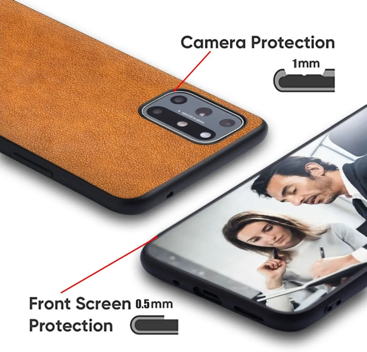 Google Pixel 7 Pro Premium Leather Protective Case