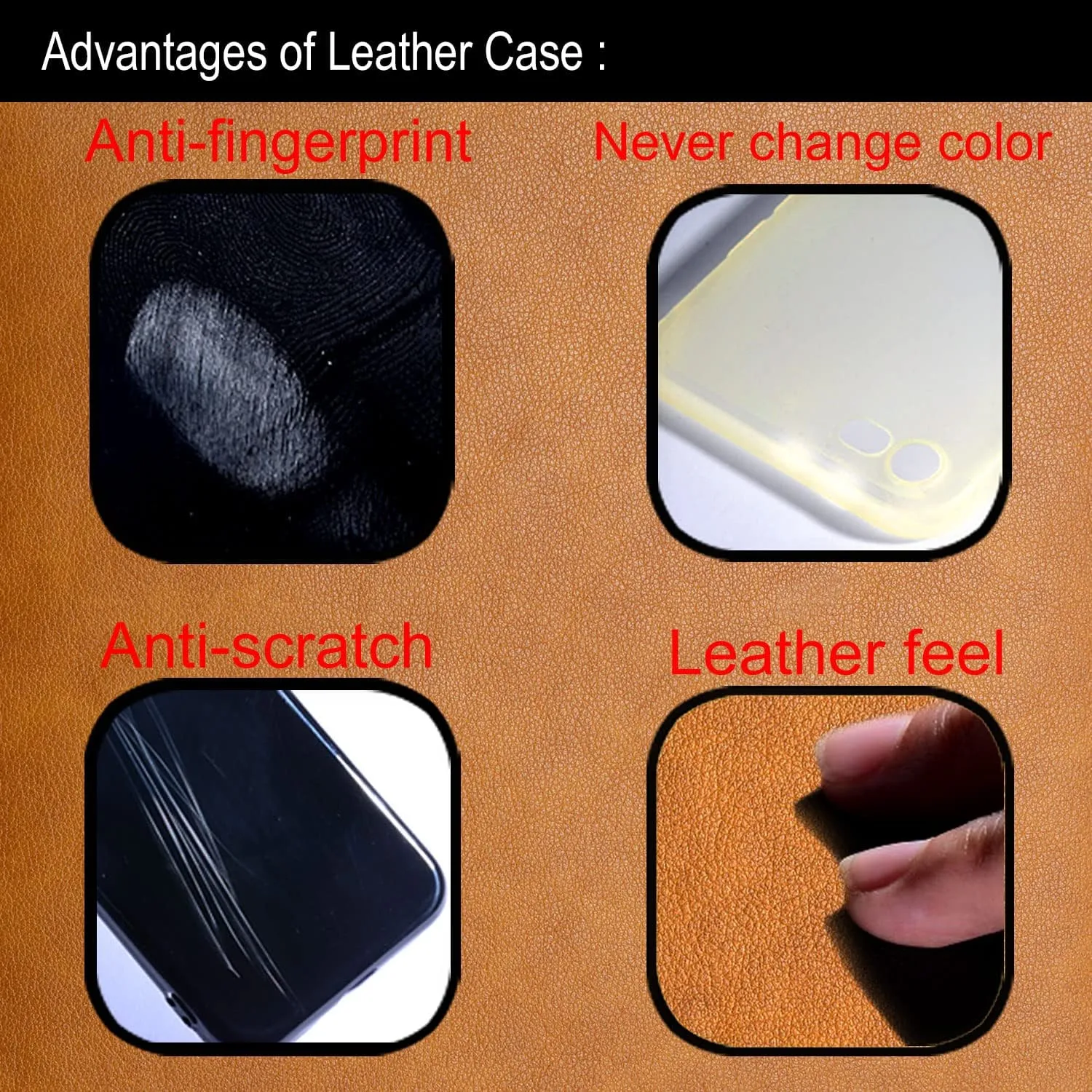 Google Pixel 7 Pro Premium Leather Protective Case