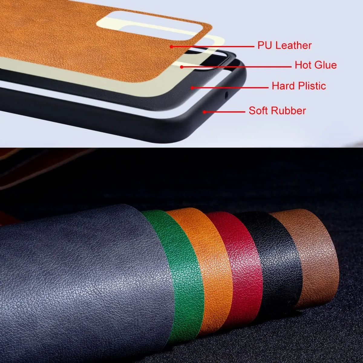 Google Pixel 7 Pro Premium Leather Protective Case