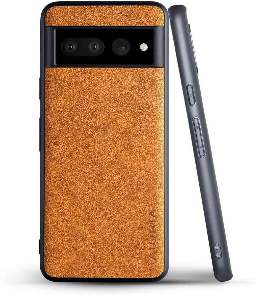 Google Pixel 7 Pro Premium Leather Protective Case
