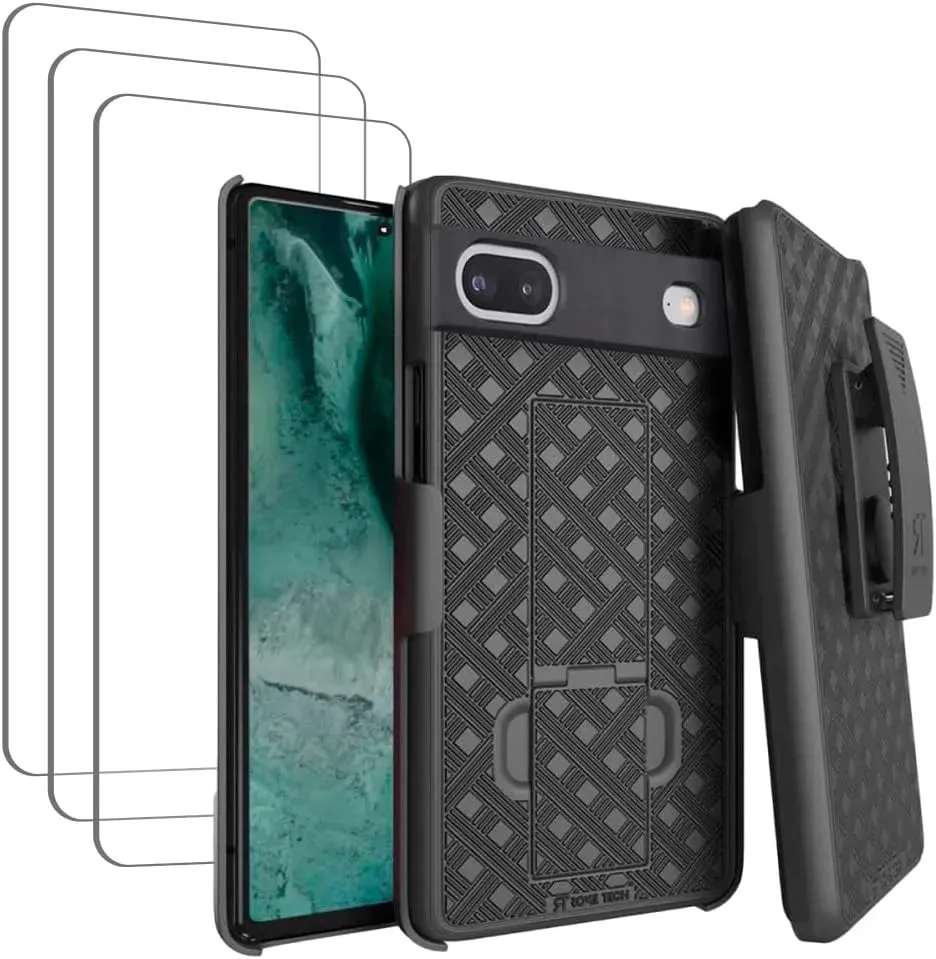 Google Pixel 8 Belt Clip Holster Phone Case
