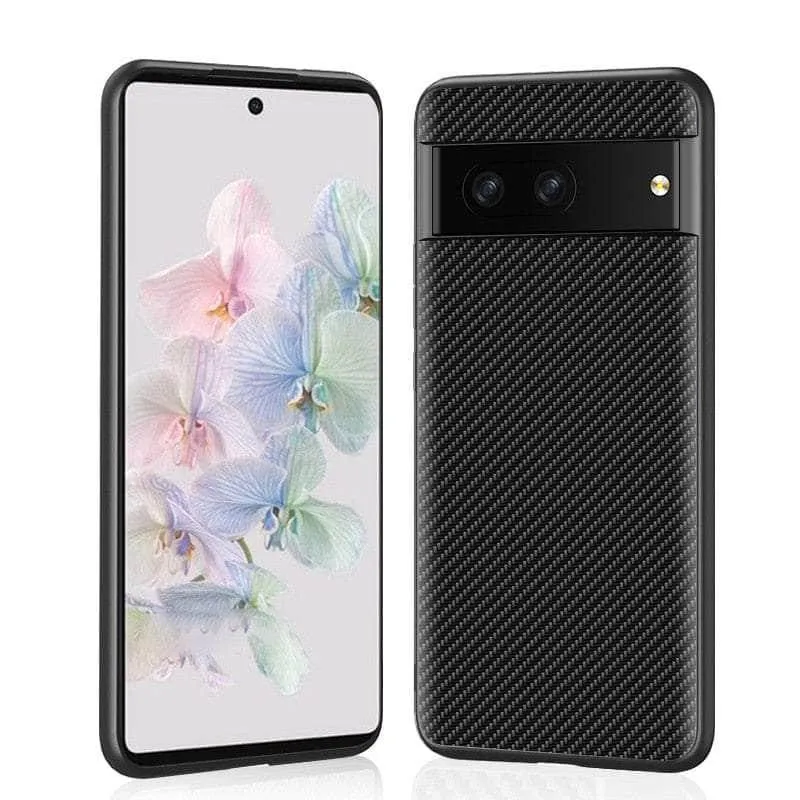Google Pixel 8 Carbon Fiber Vegan Leather Case