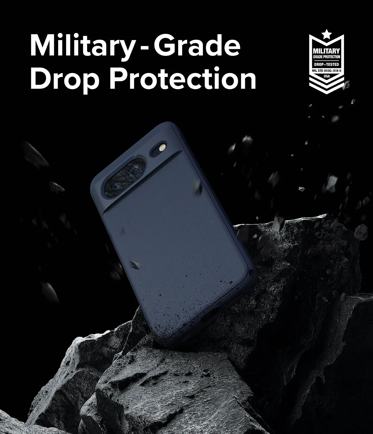 Google Pixel 8 Case Cover |Onyx Series |Navy