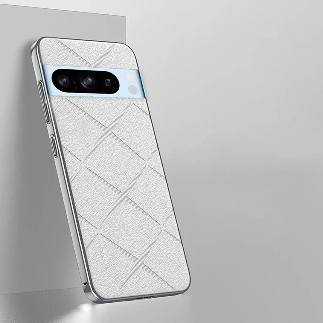 Google Pixel 8 Series Classy High-End Leather Business Case