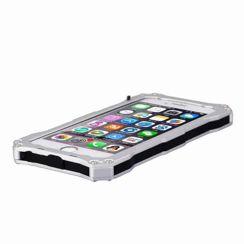 Gorilla Cases - Gorilla Glass iPhone 8 Extreme Case (Silver)