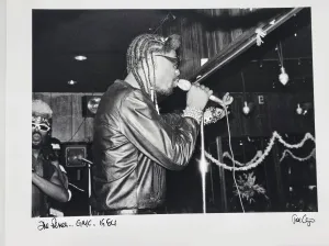 Grandmaster Caz Cold Crush Brothers Disco Fever Print by Joe Conzo Jr