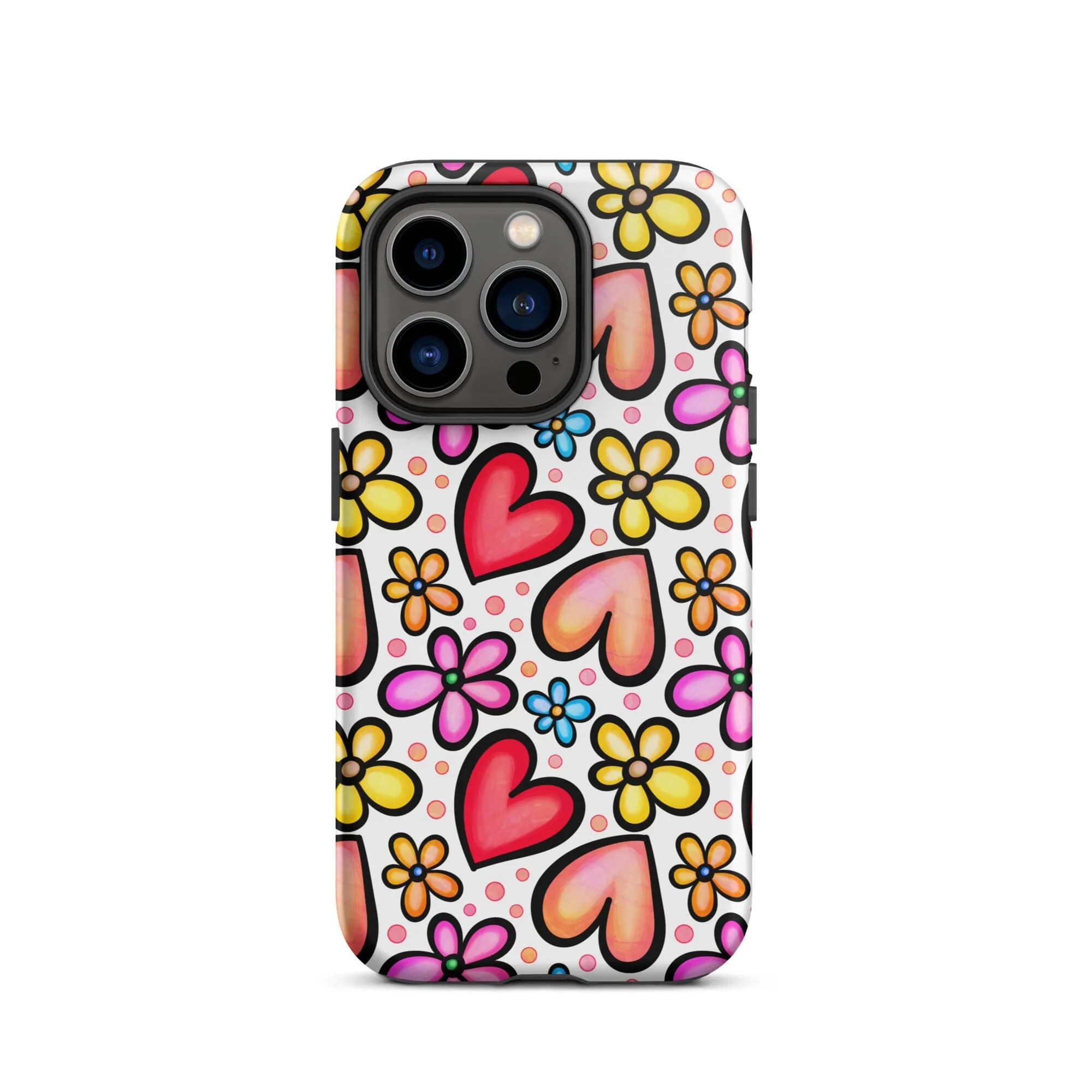 Graphic Hearts iPhone Case - KBB Exclusive