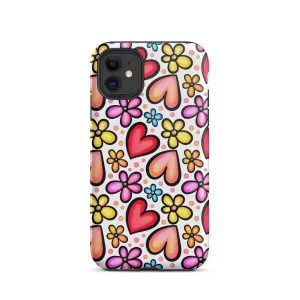 Graphic Hearts iPhone Case - KBB Exclusive