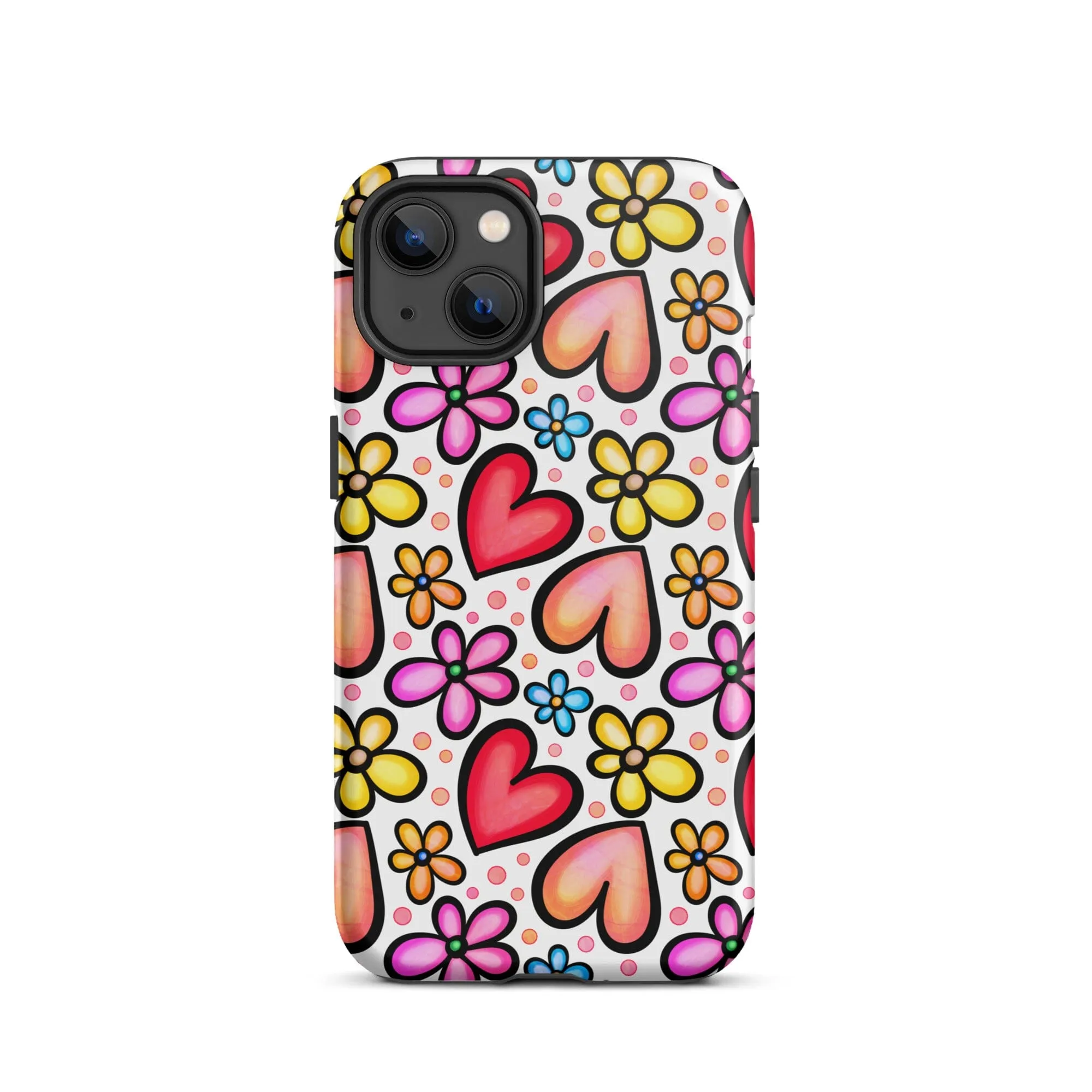 Graphic Hearts iPhone Case - KBB Exclusive
