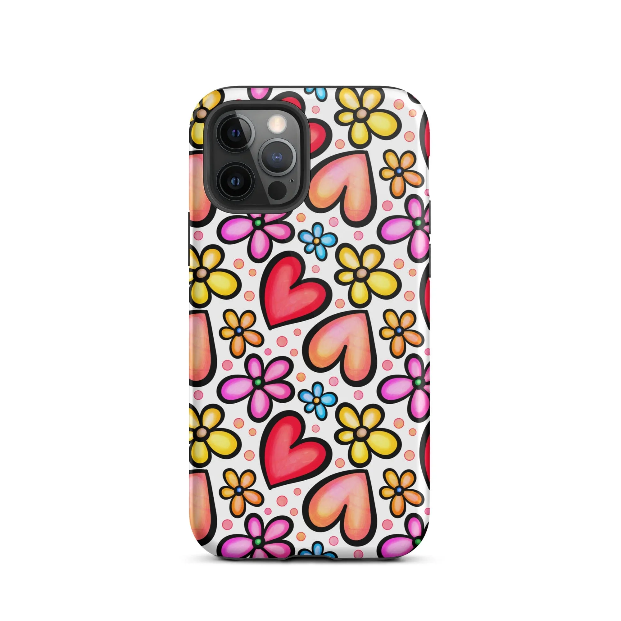 Graphic Hearts iPhone Case - KBB Exclusive
