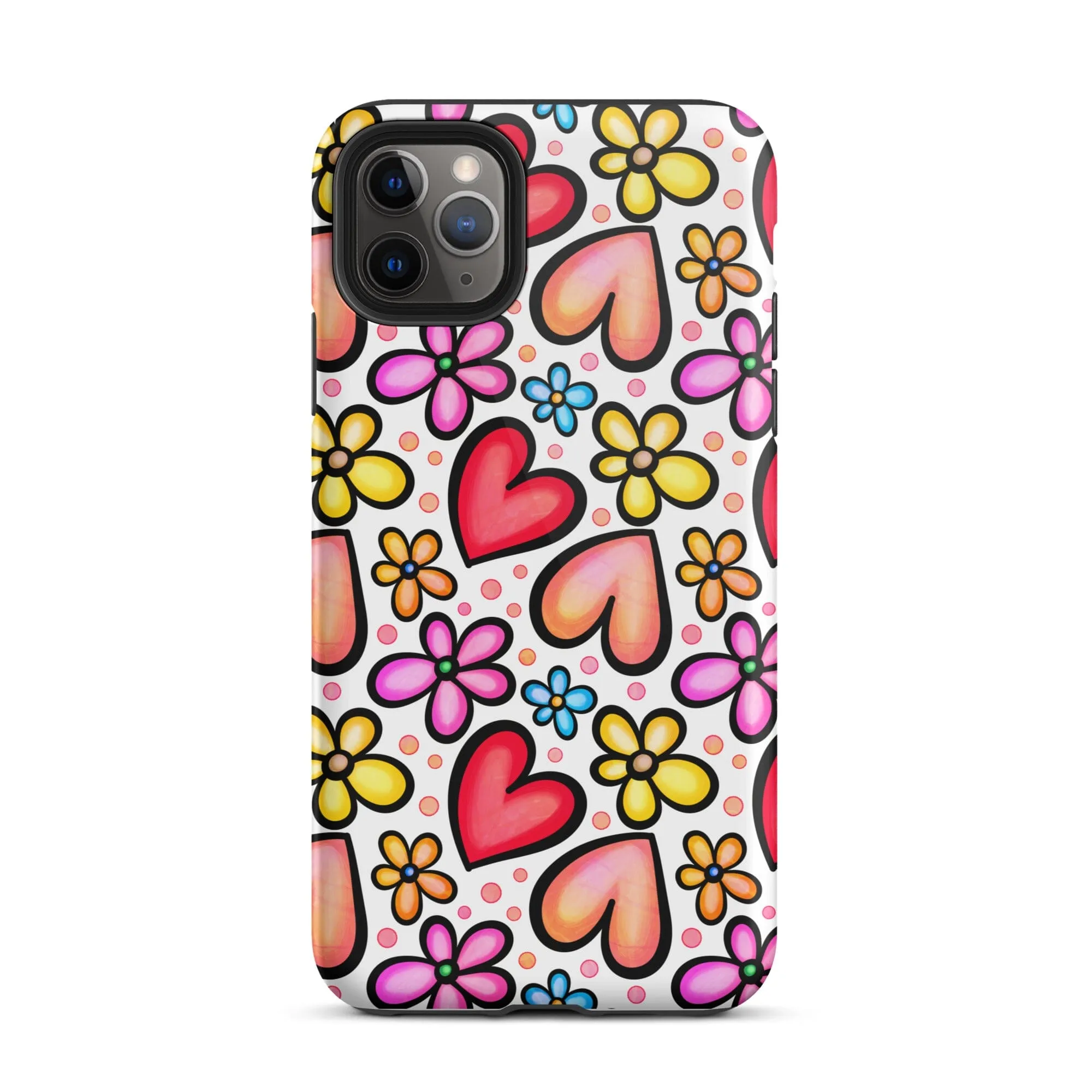 Graphic Hearts iPhone Case - KBB Exclusive