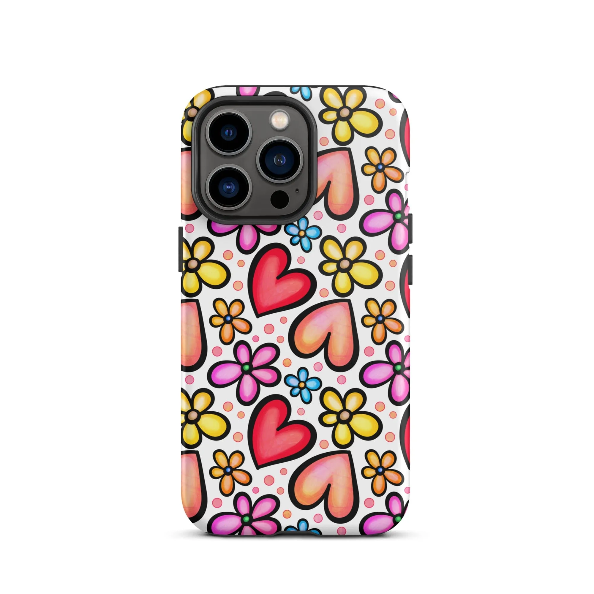 Graphic Hearts iPhone Case - KBB Exclusive