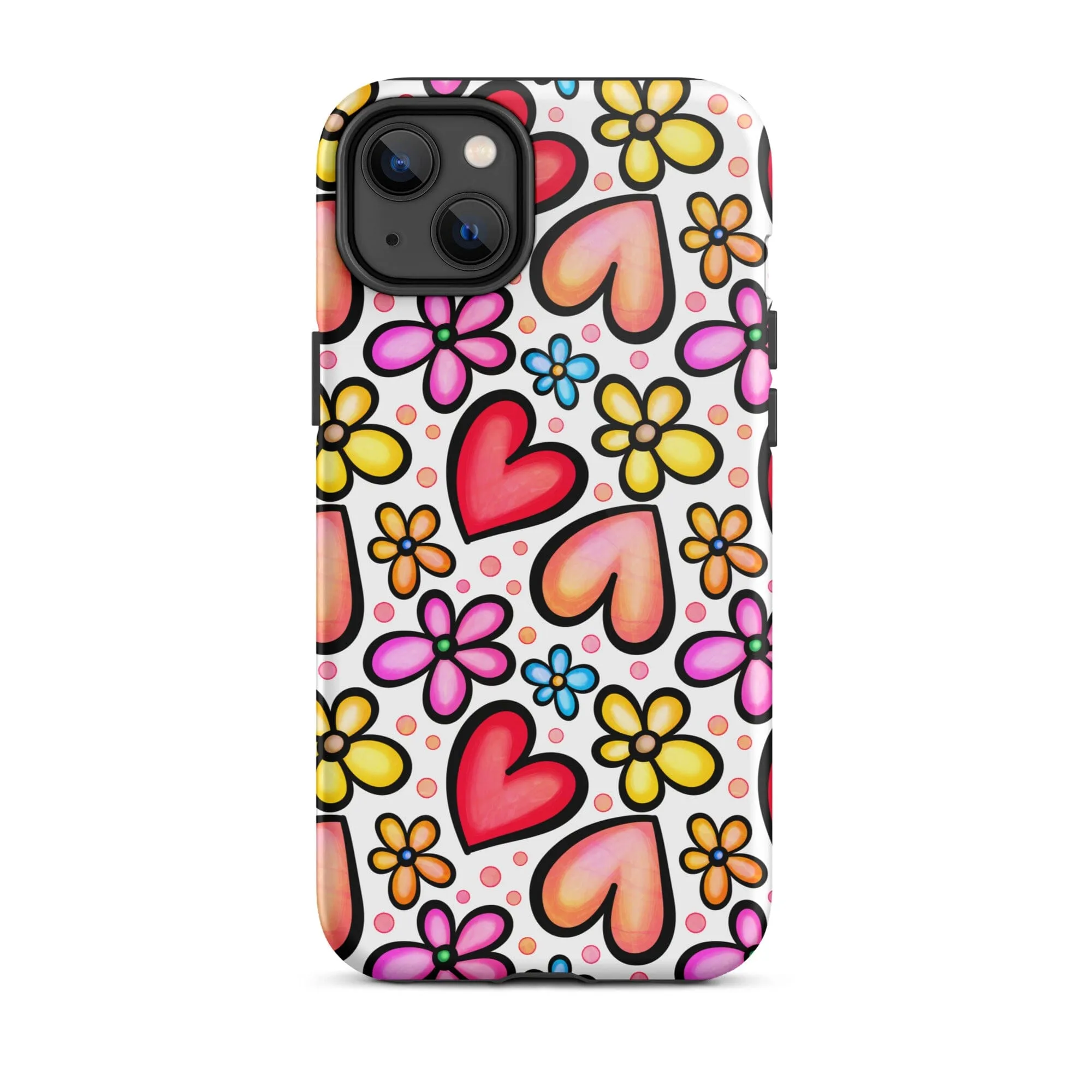 Graphic Hearts iPhone Case - KBB Exclusive