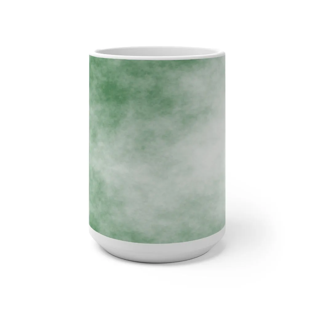 Green Clouds Color Changing Mug