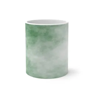 Green Clouds Color Changing Mug