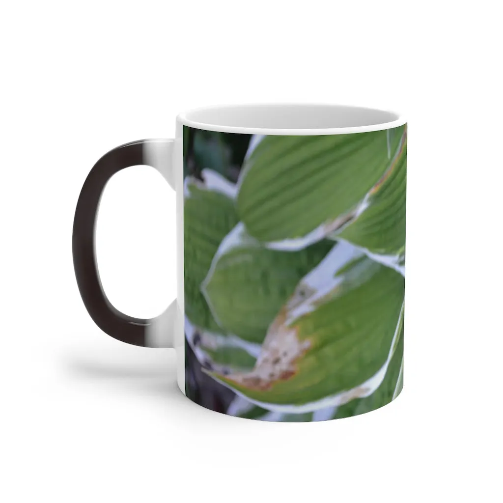 Green Leaves Color Changing Mug
