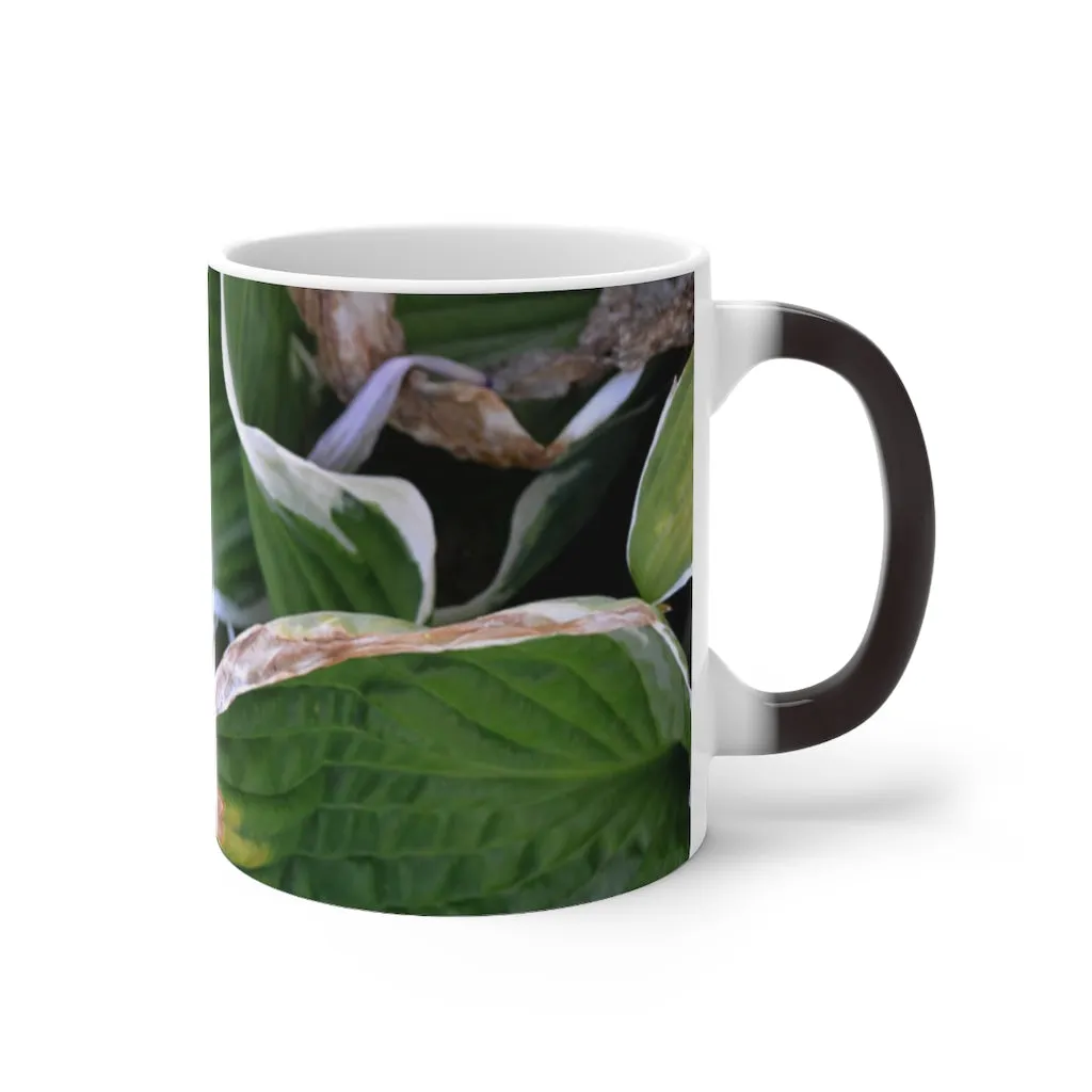 Green Leaves Color Changing Mug