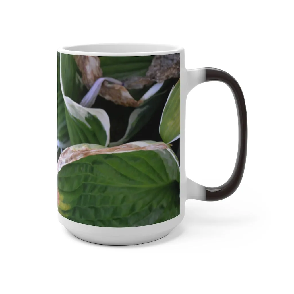 Green Leaves Color Changing Mug