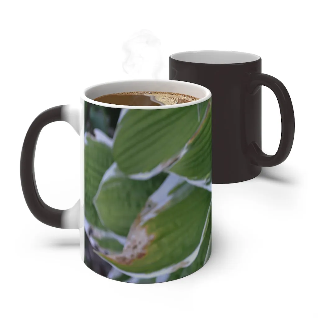 Green Leaves Color Changing Mug