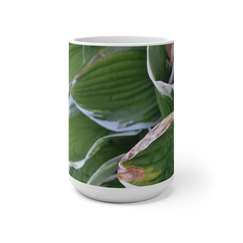 Green Leaves Color Changing Mug