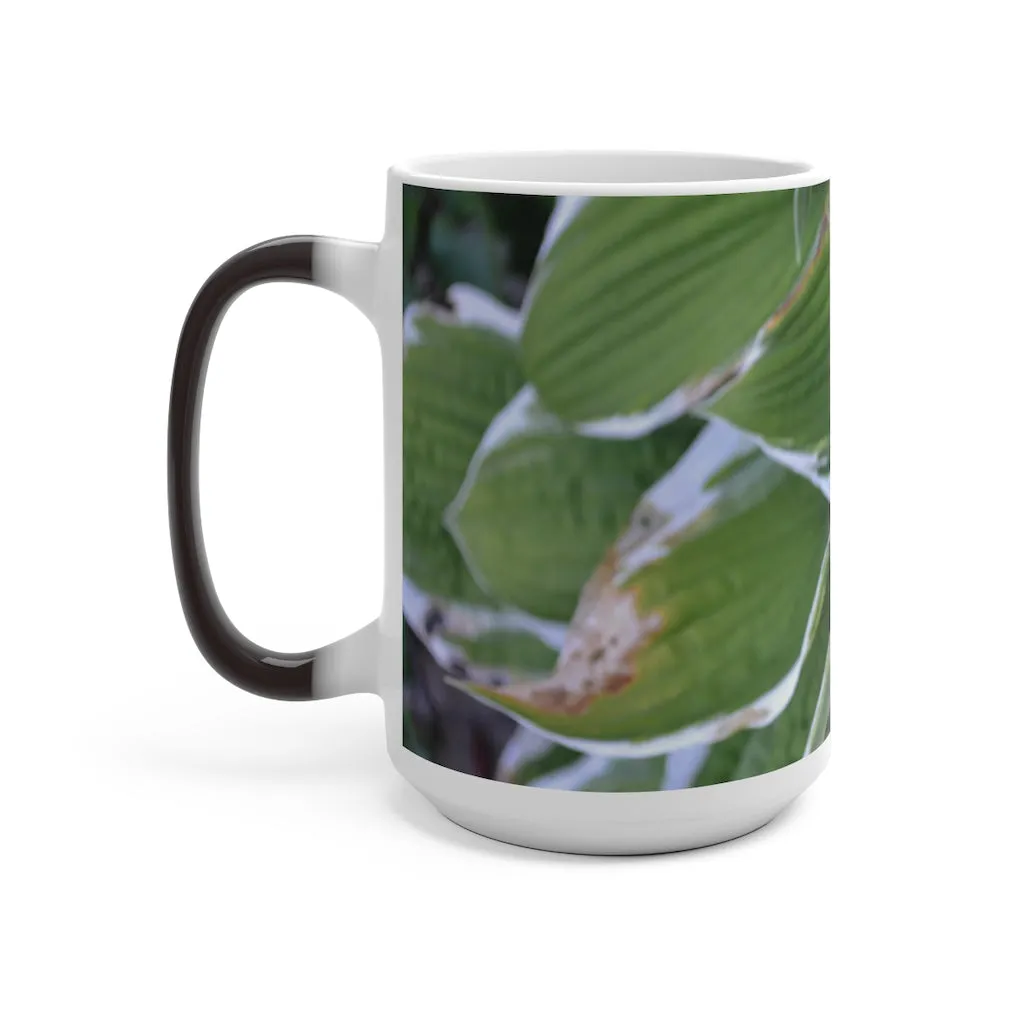 Green Leaves Color Changing Mug
