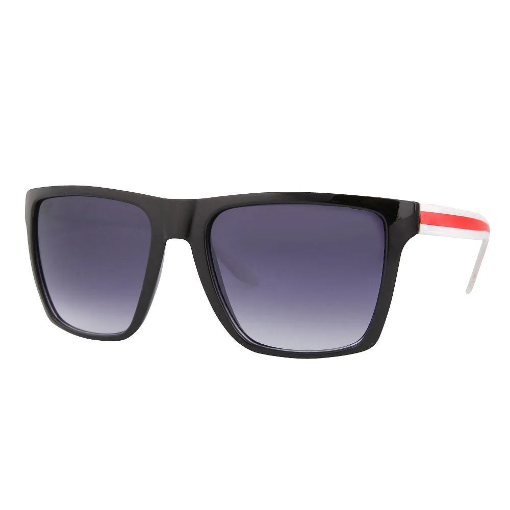 grinderPUNCH Retro Round Sunglasses - Metal Frames