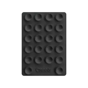 Grippy | Black Silicone Suction Phone Mount with MagSafe