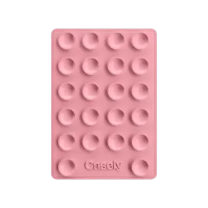 Grippy | Pink Silicone Suction Phone Mount with MagSafe