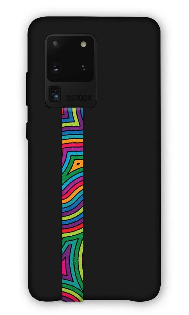 Groovy Rainbow Phone Strap