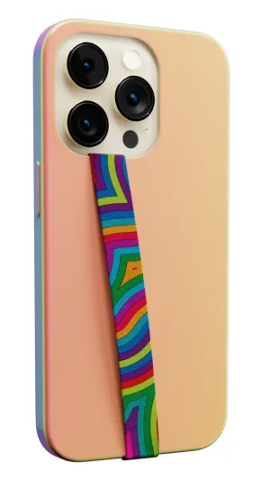Groovy Rainbow Phone Strap